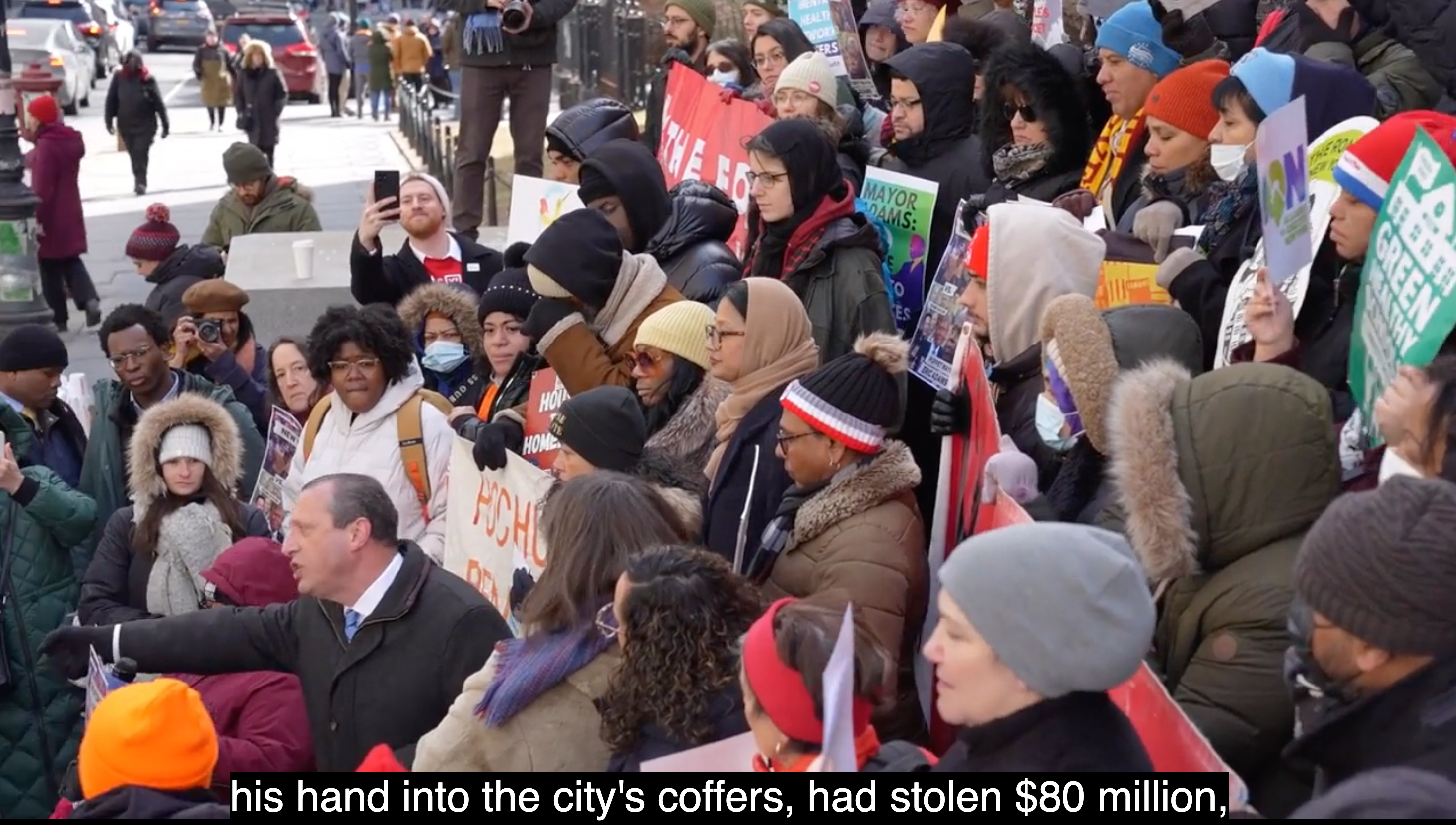 Activists rally 'The People's Budget launch' 1